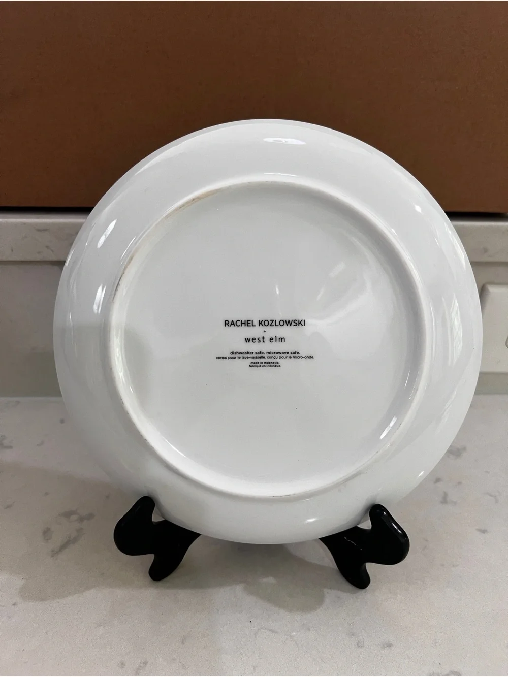 West Elm Dapper Animal Rabbit salad Plate